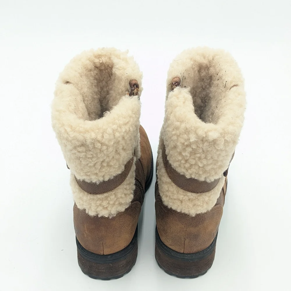 UGG Blayre II Leather And Shearling Boots